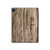 S0600 Wood Graphic Printed Hülle Schutzhülle Taschen für iPad Pro 12.9 (2022, 2021, 2020, 2018), iPad Air 13 (2025, 2024)