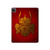 S0820 Samurai Mask Helmet Hülle Schutzhülle Taschen für iPad Pro 12.9 (2022, 2021, 2020, 2018), iPad Air 13 (2025, 2024)