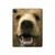 S0840 Grizzly Bear Face Hülle Schutzhülle Taschen für iPad Pro 12.9 (2022, 2021, 2020, 2018), iPad Air 13 (2025, 2024)