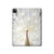 S1980 White Peacock Hülle Schutzhülle Taschen für iPad Pro 12.9 (2022, 2021, 2020, 2018), iPad Air 13 (2025, 2024)