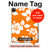 S2245 Hawaiian Hibiscus Orange Pattern Hülle Schutzhülle Taschen für iPad Pro 12.9 (2022, 2021, 2020, 2018), iPad Air 13 (2025, 2024)