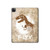 S2372 T-Rex Jurassic Fossil Hülle Schutzhülle Taschen für iPad Pro 12.9 (2022, 2021, 2020, 2018), iPad Air 13 (2025, 2024)