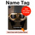 S2645 Vintage Brown Goggles Motorcycle Helmet Hülle Schutzhülle Taschen für iPad Pro 12.9 (2022, 2021, 2020, 2018), iPad Air 13 (2025, 2024)