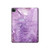 S2690 Amethyst Crystals Graphic Printed Hülle Schutzhülle Taschen für iPad Pro 12.9 (2022, 2021, 2020, 2018), iPad Air 13 (2025, 2024)
