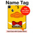 S2760 Yellow Duck Tuxedo Cartoon Hülle Schutzhülle Taschen für iPad Pro 12.9 (2022, 2021, 2020, 2018), iPad Air 13 (2025, 2024)