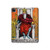 S2808 Tarot Card The Emperor Hülle Schutzhülle Taschen für iPad Pro 12.9 (2022, 2021, 2020, 2018), iPad Air 13 (2025, 2024)