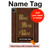 S2824 Once Upon a Time Book Cover Hülle Schutzhülle Taschen für iPad Pro 12.9 (2022, 2021, 2020, 2018), iPad Air 13 (2025, 2024)