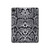S2855 White Rattle Snake Skin Graphic Printed Hülle Schutzhülle Taschen für iPad Pro 12.9 (2022, 2021, 2020, 2018), iPad Air 13 (2025, 2024)