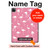 S2858 Pink Flamingo Pattern Hülle Schutzhülle Taschen für iPad Pro 12.9 (2022, 2021, 2020, 2018), iPad Air 13 (2025, 2024)