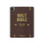 S2889 Holy Bible Cover King James Version Hülle Schutzhülle Taschen für iPad Pro 12.9 (2022, 2021, 2020, 2018), iPad Air 13 (2025, 2024)