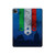 S2983 Italy Football Soccer Hülle Schutzhülle Taschen für iPad Pro 12.9 (2022, 2021, 2020, 2018), iPad Air 13 (2025, 2024)