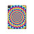 S3162 Colorful Psychedelic Hülle Schutzhülle Taschen für iPad Pro 12.9 (2022, 2021, 2020, 2018), iPad Air 13 (2025, 2024)