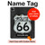 S3207 Route 66 Sign Hülle Schutzhülle Taschen für iPad Pro 12.9 (2022, 2021, 2020, 2018), iPad Air 13 (2025, 2024)