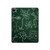 S3211 Science Green Board Hülle Schutzhülle Taschen für iPad Pro 12.9 (2022, 2021, 2020, 2018), iPad Air 13 (2025, 2024)
