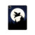 S3289 Flying Pig Full Moon Night Hülle Schutzhülle Taschen für iPad Pro 12.9 (2022, 2021, 2020, 2018), iPad Air 13 (2025, 2024)