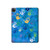 S3403 Hand Print Hülle Schutzhülle Taschen für iPad Pro 12.9 (2022, 2021, 2020, 2018), iPad Air 13 (2025, 2024)