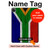 S3464 South Africa Flag Hülle Schutzhülle Taschen für iPad Pro 12.9 (2022, 2021, 2020, 2018), iPad Air 13 (2025, 2024)