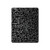 S3478 Funny Words Blackboard Hülle Schutzhülle Taschen für iPad Pro 12.9 (2022, 2021, 2020, 2018), iPad Air 13 (2025, 2024)