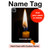 S3530 Buddha Candle Burning Hülle Schutzhülle Taschen für iPad Pro 12.9 (2022, 2021, 2020, 2018), iPad Air 13 (2025, 2024)