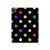 S3532 Colorful Polka Dot Hülle Schutzhülle Taschen für iPad Pro 12.9 (2022, 2021, 2020, 2018), iPad Air 13 (2025, 2024)