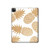 S3718 Seamless Pineapple Hülle Schutzhülle Taschen für iPad Pro 12.9 (2022, 2021, 2020, 2018), iPad Air 13 (2025, 2024)