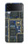 S0063 Curcuid Board Hülle Schutzhülle Taschen für Samsung Galaxy Z Flip 3 5G