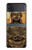 S0344 Buddha Rock Carving Case For Samsung Galaxy Z Flip 3 5G