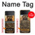 S0344 Buddha Rock Carving Hülle Schutzhülle Taschen für Samsung Galaxy Z Flip 3 5G