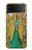 S0513 Peacock Hülle Schutzhülle Taschen für Samsung Galaxy Z Flip 3 5G