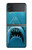 S0830 White Shark Case For Samsung Galaxy Z Flip 3 5G