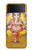 S0896 Lord Ganesh Hindu God Hülle Schutzhülle Taschen für Samsung Galaxy Z Flip 3 5G