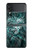 S1006 Digital Chinese Dragon Case For Samsung Galaxy Z Flip 3 5G