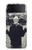 S1108 Skull Mask Man Protester Hülle Schutzhülle Taschen für Samsung Galaxy Z Flip 3 5G
