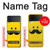 S1145 Yellow Mustache Sun Hülle Schutzhülle Taschen für Samsung Galaxy Z Flip 3 5G