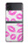 S2214 Pink Lips Kisses Case For Samsung Galaxy Z Flip 3 5G