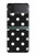 S2299 Black Polka Dots Case For Samsung Galaxy Z Flip 3 5G