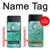 S2653 Dragon Green Turquoise Stone Graphic Hülle Schutzhülle Taschen für Samsung Galaxy Z Flip 3 5G