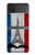S2859 Vintage France Flag Eiffel Tower Case For Samsung Galaxy Z Flip 3 5G