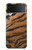 S2962 Tiger Stripes Graphic Printed Hülle Schutzhülle Taschen für Samsung Galaxy Z Flip 3 5G