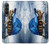 S0084 Turtle in the Rain Hülle Schutzhülle Taschen für Samsung Galaxy Z Fold 3 5G