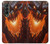 S0414 Fire Dragon Hülle Schutzhülle Taschen für Samsung Galaxy Z Fold 3 5G
