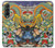 S0454 Japan Tattoo Hülle Schutzhülle Taschen für Samsung Galaxy Z Fold 3 5G