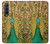 S0513 Peacock Hülle Schutzhülle Taschen für Samsung Galaxy Z Fold 3 5G