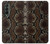 S0553 Snake Skin Hülle Schutzhülle Taschen für Samsung Galaxy Z Fold 3 5G