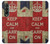 S0674 Keep Calm and Carry On Hülle Schutzhülle Taschen für Samsung Galaxy Z Fold 3 5G