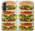 S0790 Hamburger Hülle Schutzhülle Taschen für Samsung Galaxy Z Fold 3 5G