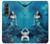 S0899 Mermaid Hülle Schutzhülle Taschen für Samsung Galaxy Z Fold 3 5G