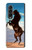 S0934 Wild Black Horse Case For Samsung Galaxy Z Fold 3 5G