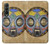 S0965 African Baluba Mask Hülle Schutzhülle Taschen für Samsung Galaxy Z Fold 3 5G
