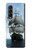 S1096 Sailing Ship in an Ocean Case For Samsung Galaxy Z Fold 3 5G